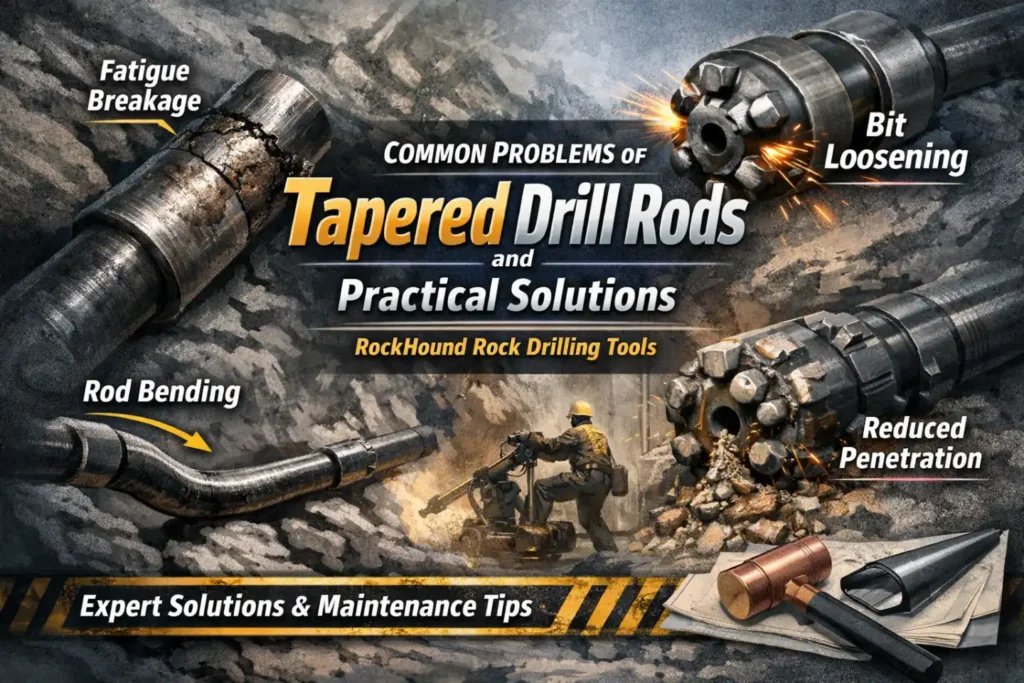 Common Problems of Tapered Drill Rods and Practical Solutions