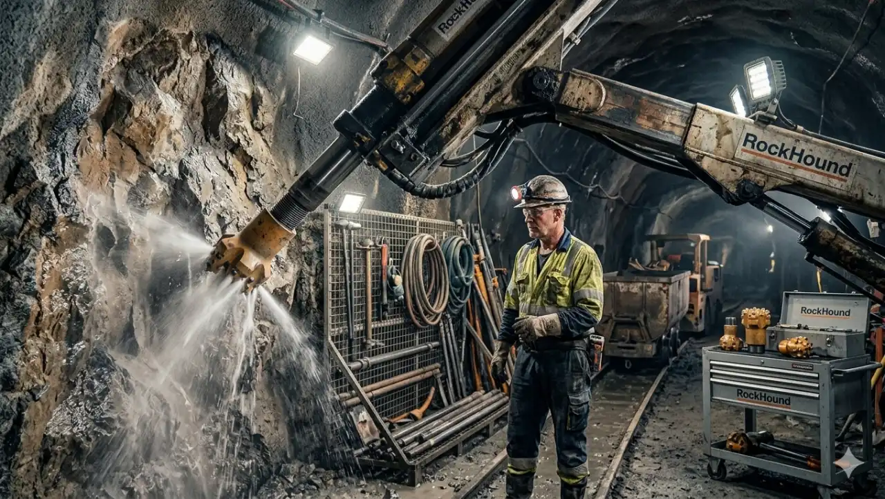 Work Principle of R35 Reaming Bit