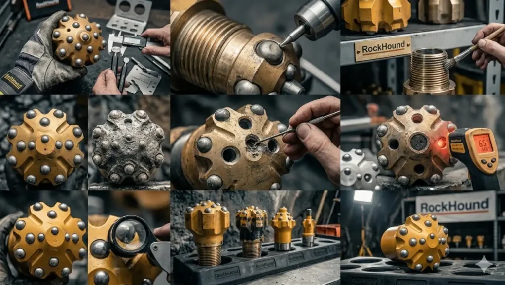 How to Maintenance R35 Reaming Bit