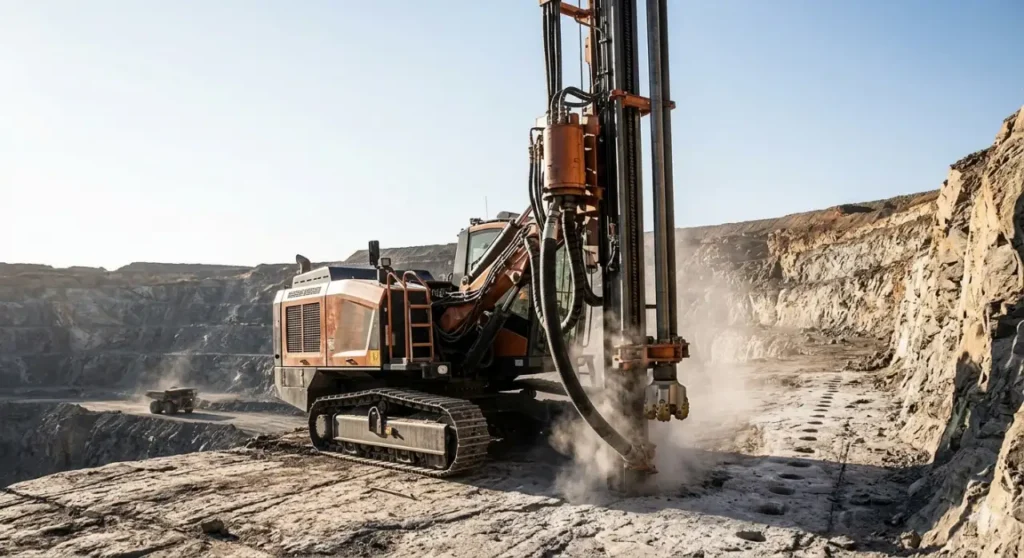 Surface Mining Applications-Bench Drilling Efficiency