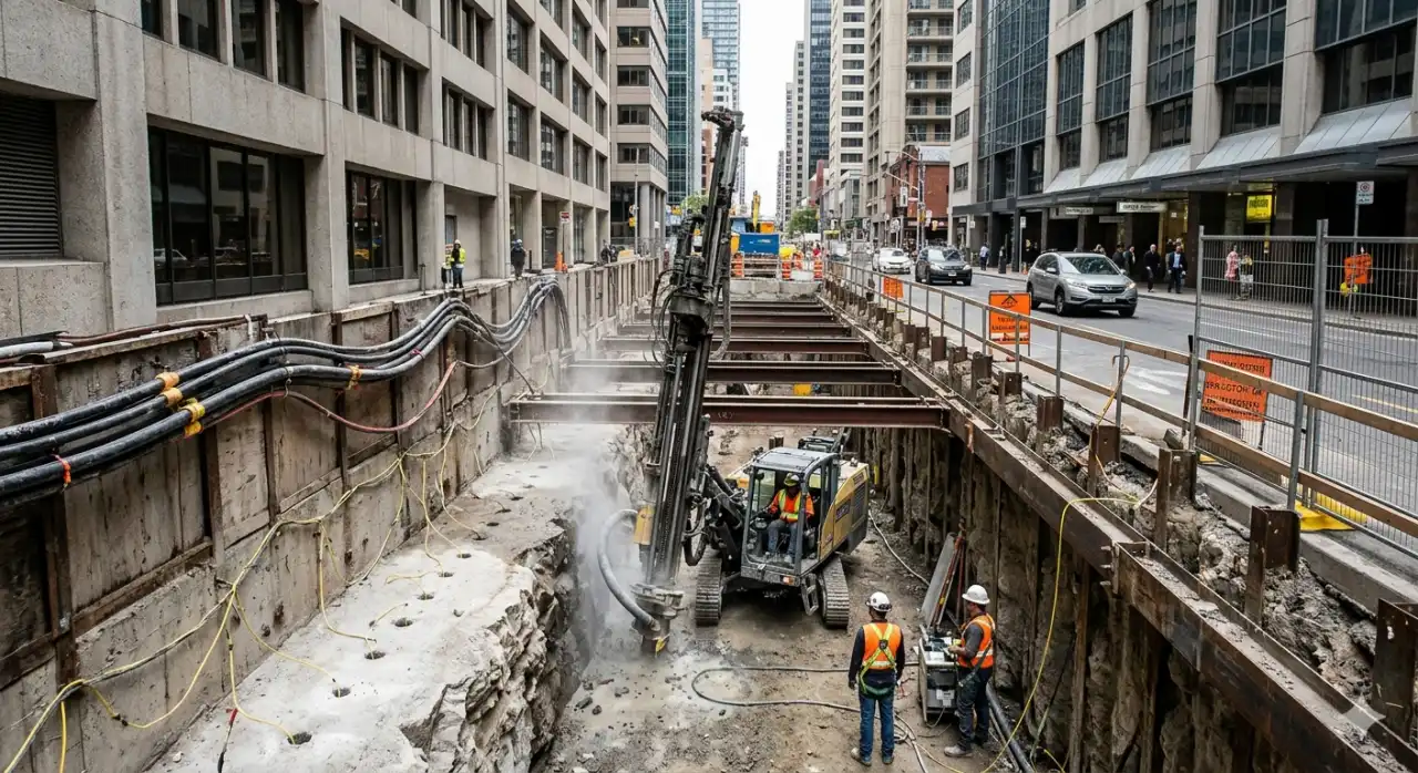 Urban Cut-and-Cover Working Inside the City