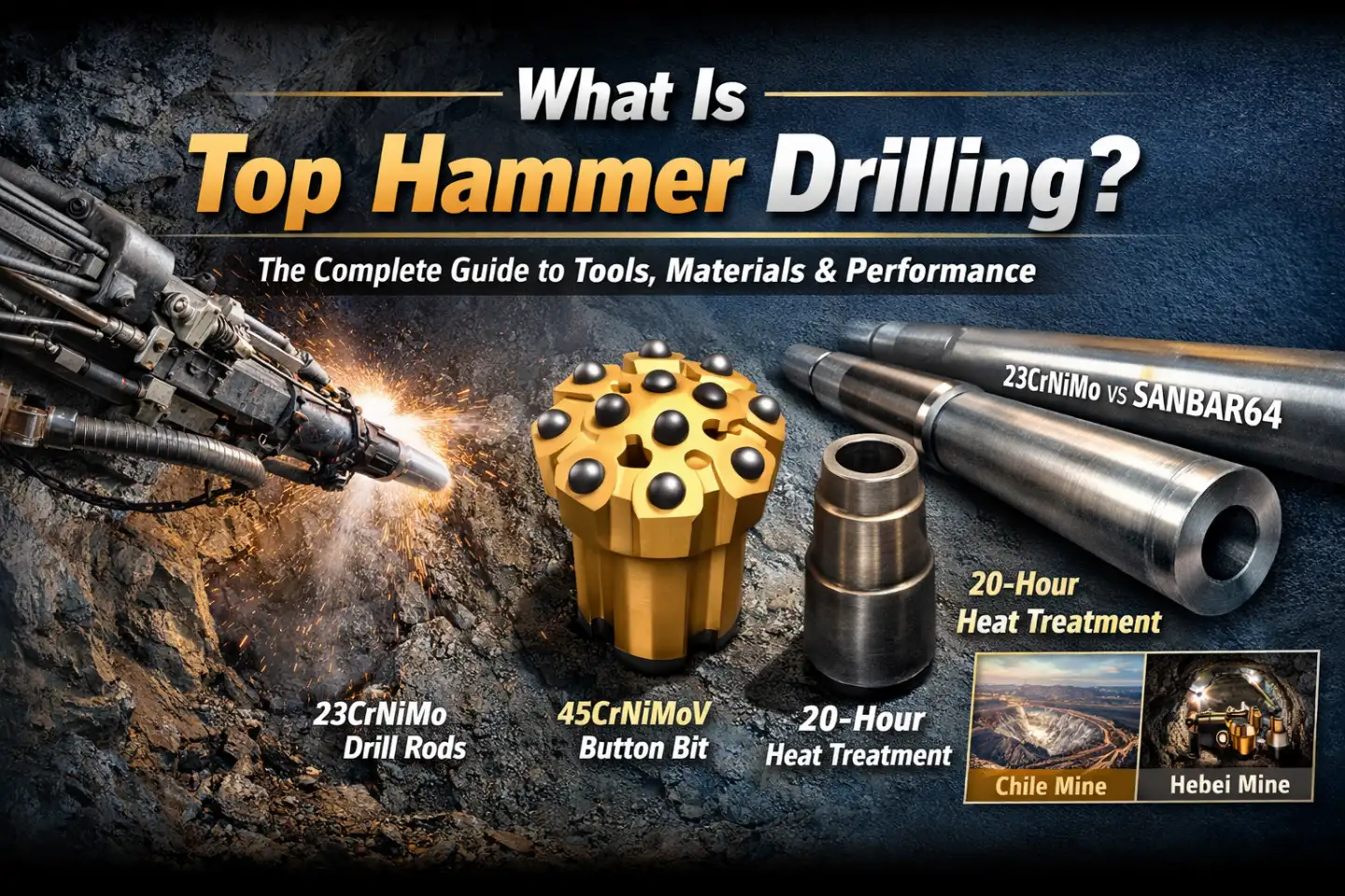 What Is Top Hammer Drilling Guide to Tools Materials Performance