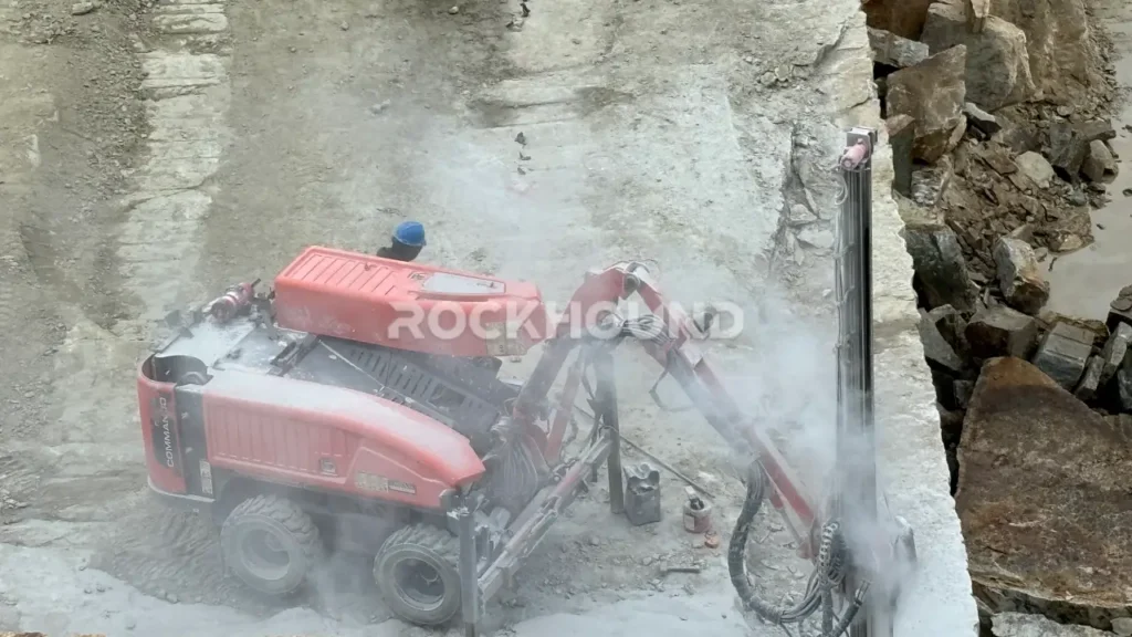 Quarrying Bench Drilling 3