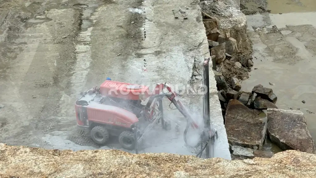 Quarrying Bench Drilling 5